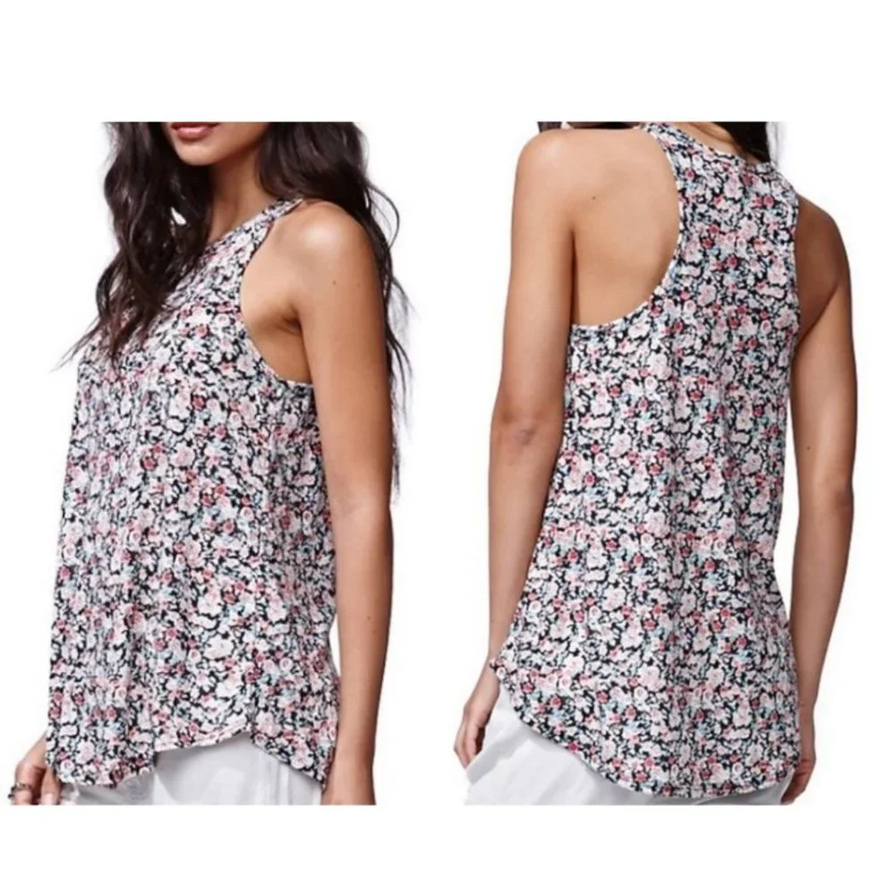 Gypsy Warrior Floral Racerback Tank - Picture 1 of 5